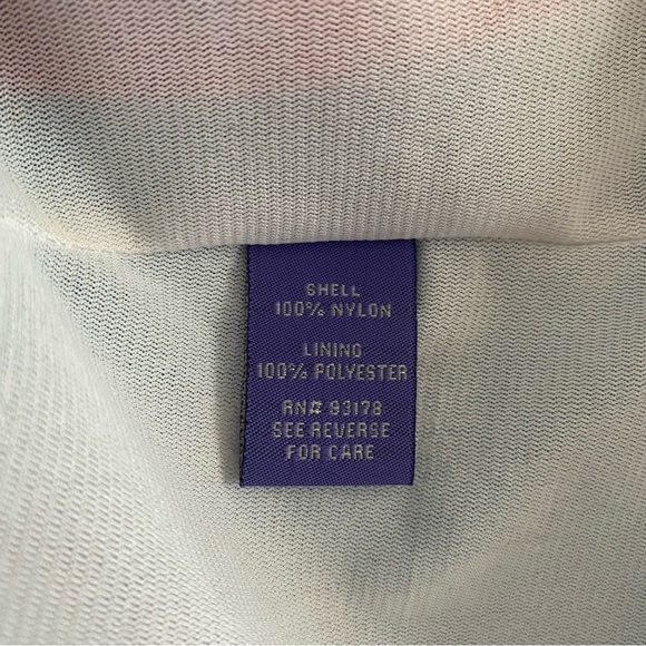 Vivienne Tam printed lightweight & lined mesh tee shirt top Small - Picture 7 of 10